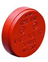 Rillat lock, Nr.60, Orange/Röd, Victaulic